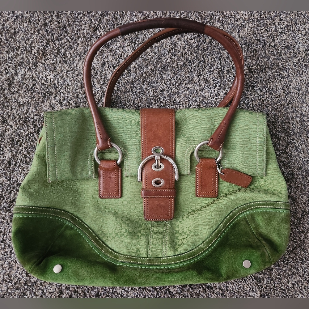 Coach Purse, Green, Y2K